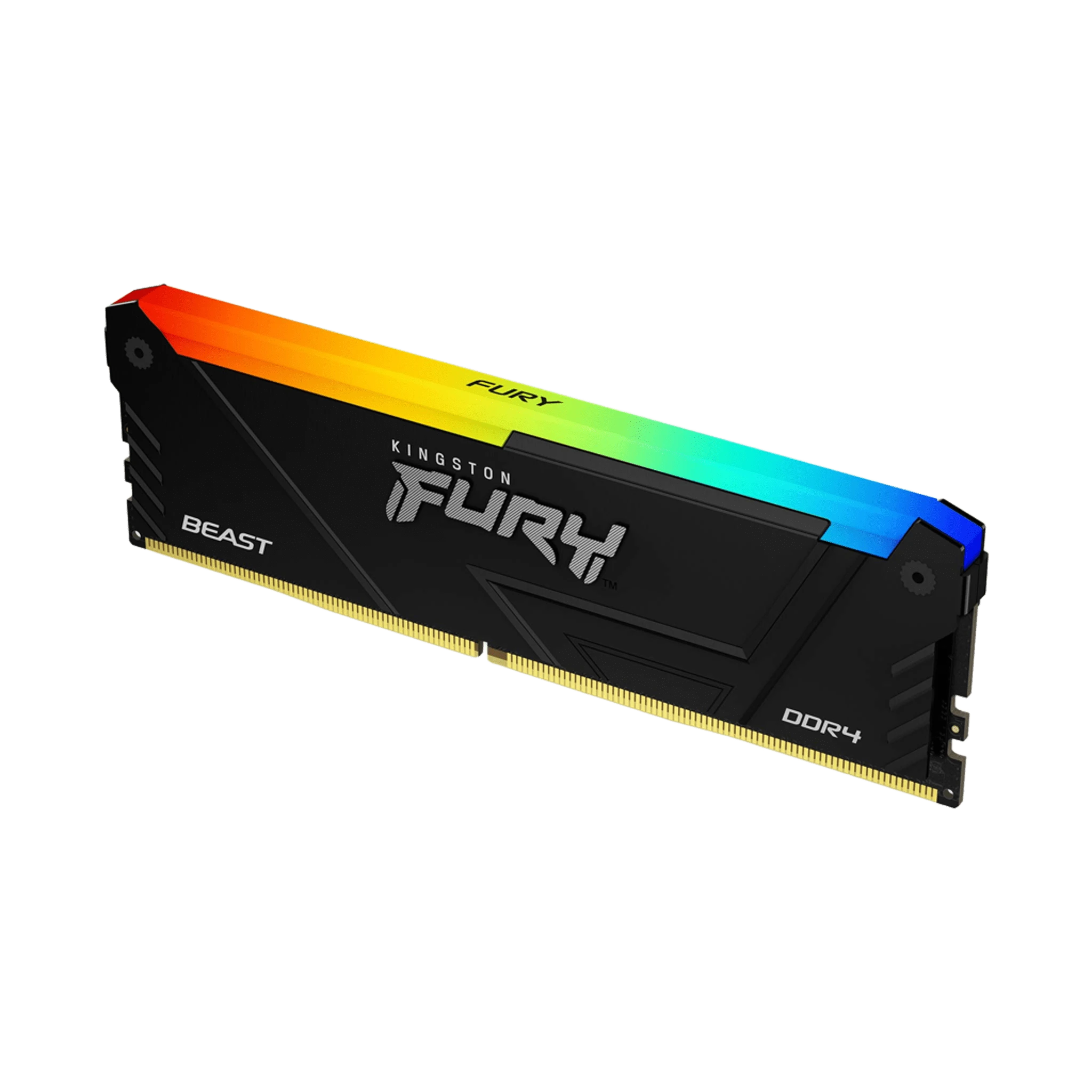 DDR4 16Gb (2x8) 3733MHz Kingston Fury Beast Black RGB (KF437C19BBAK2/16) image №4