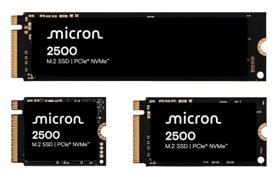 M.2 NVMe 512GB Micron 2500 (MTFDKBA512QGN) Накопичувачі image 1