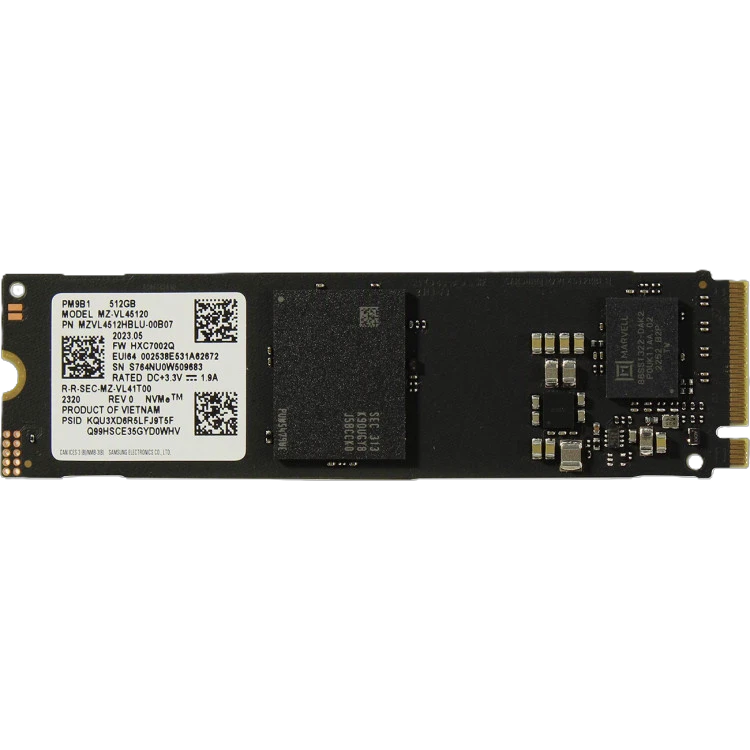 M.2 NVMe 512GB Samsung PM9B1 (MZ-VL45120) Накопичувачі image 1