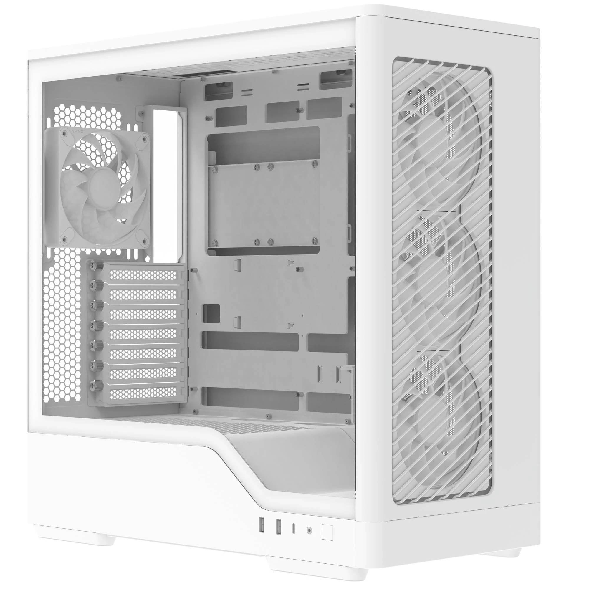 Корпус AeroCool D520A-WT-v1 White (ACCM-DS05143.21) Корпуси image 1