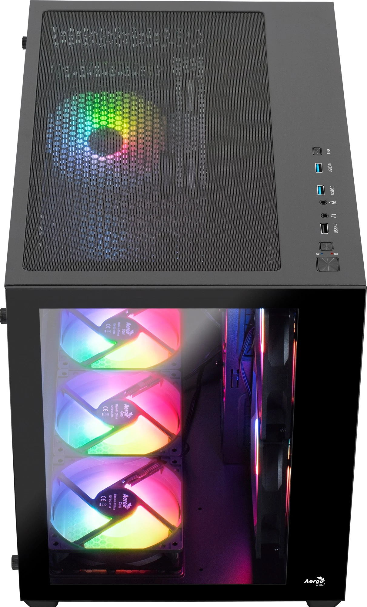 Корпус AeroCool Dryft Mini-G-BK-v2 (ACCS-ES02163.11) Black без БЖ Корпуси image 1