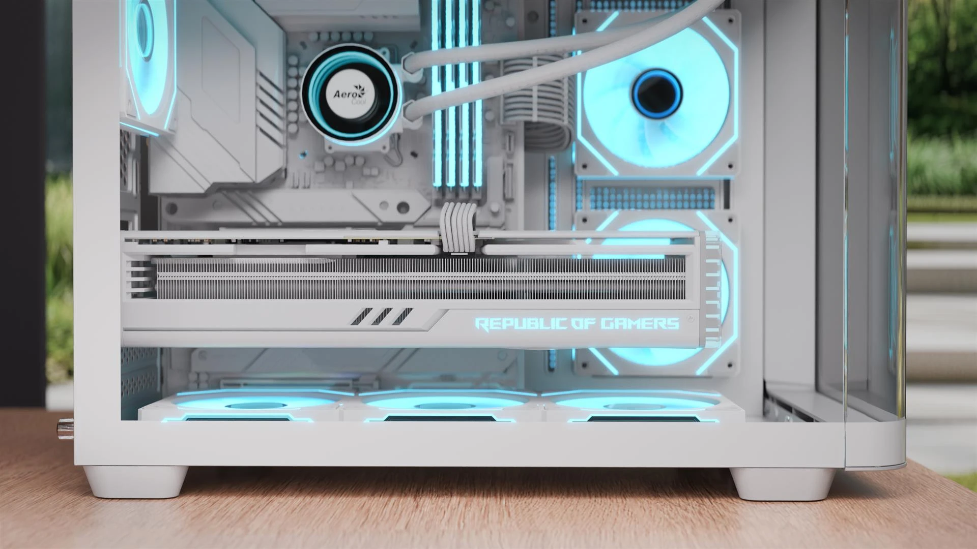 Корпус AeroCool P300C-G-WT-v1 White (ACCS-PN02033.21) Корпуси image 3