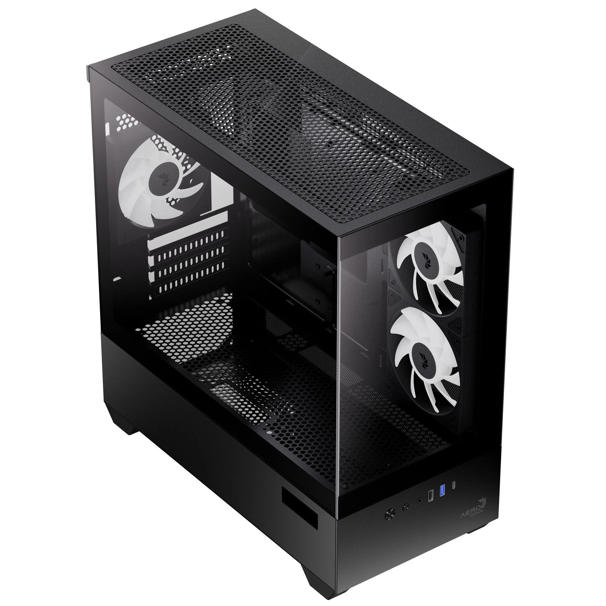Корпус AeroCool P300D Digi-G-BK-v1 Black (ACCS-PN05033.11) Корпуси image 4