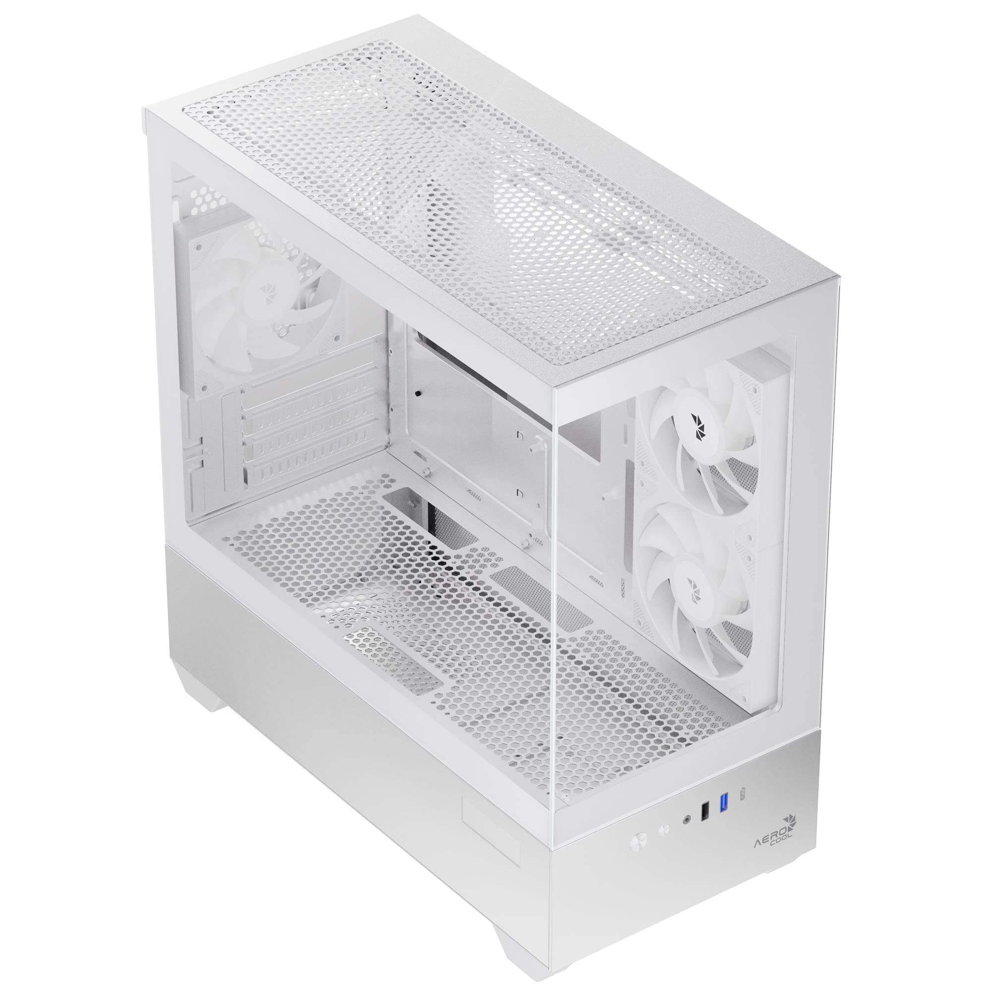 Корпус AeroCool P300D Digi-G-WT-v1 White (ACCS-PN05033.21) Корпуси image 3
