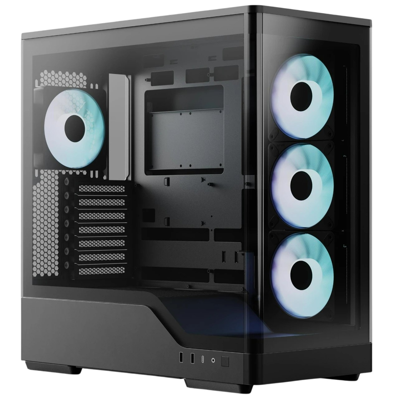 Корпус AeroCool P500A-BK-v1 Black (ACCM-PN08143.11) Корпуси image 1