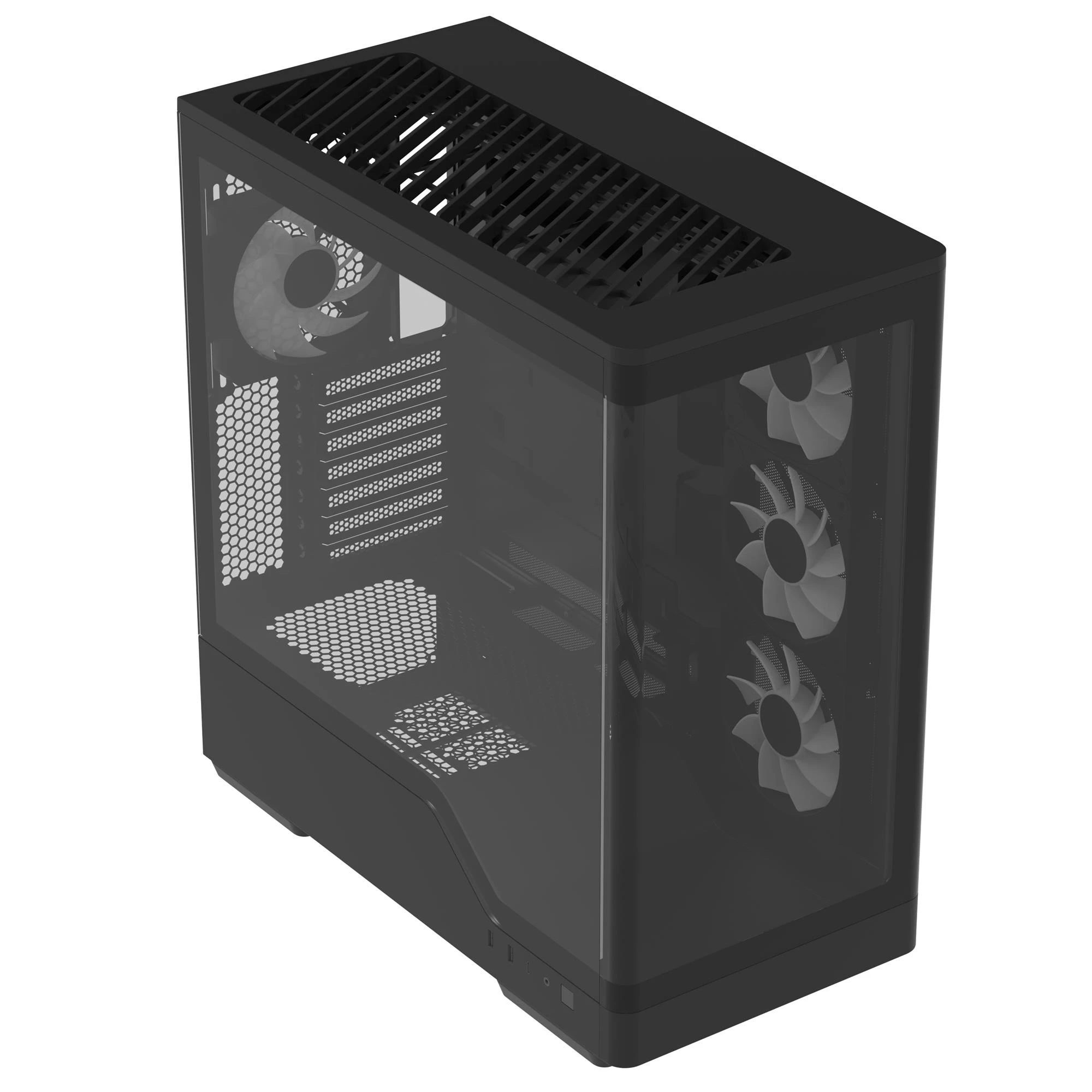 Корпус AeroCool P500A-BK-v1 Black (ACCM-PN08143.11) Корпуси image 2