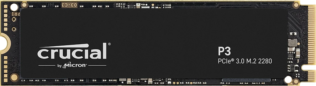 M.2 NVMe 1Tb Crucial P3 (CT1000P3SSD8C) Накопичувачі image 1