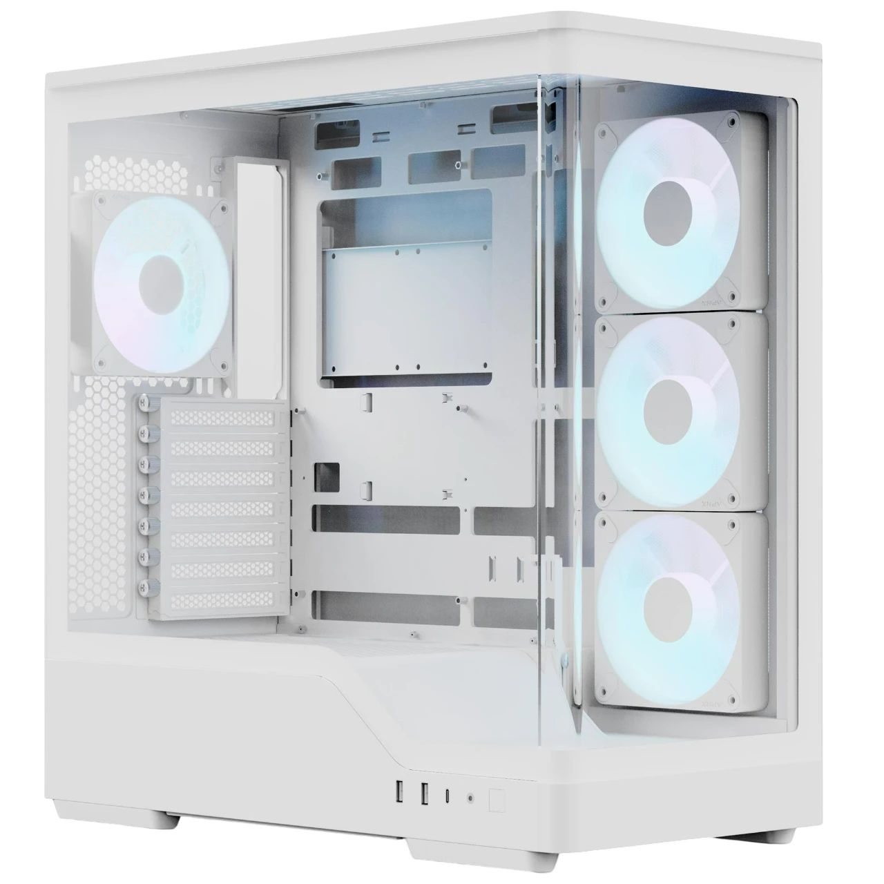 Корпус AeroCool P500A-WT-v1 White (ACCM-PN08143.21) Корпуси image 1