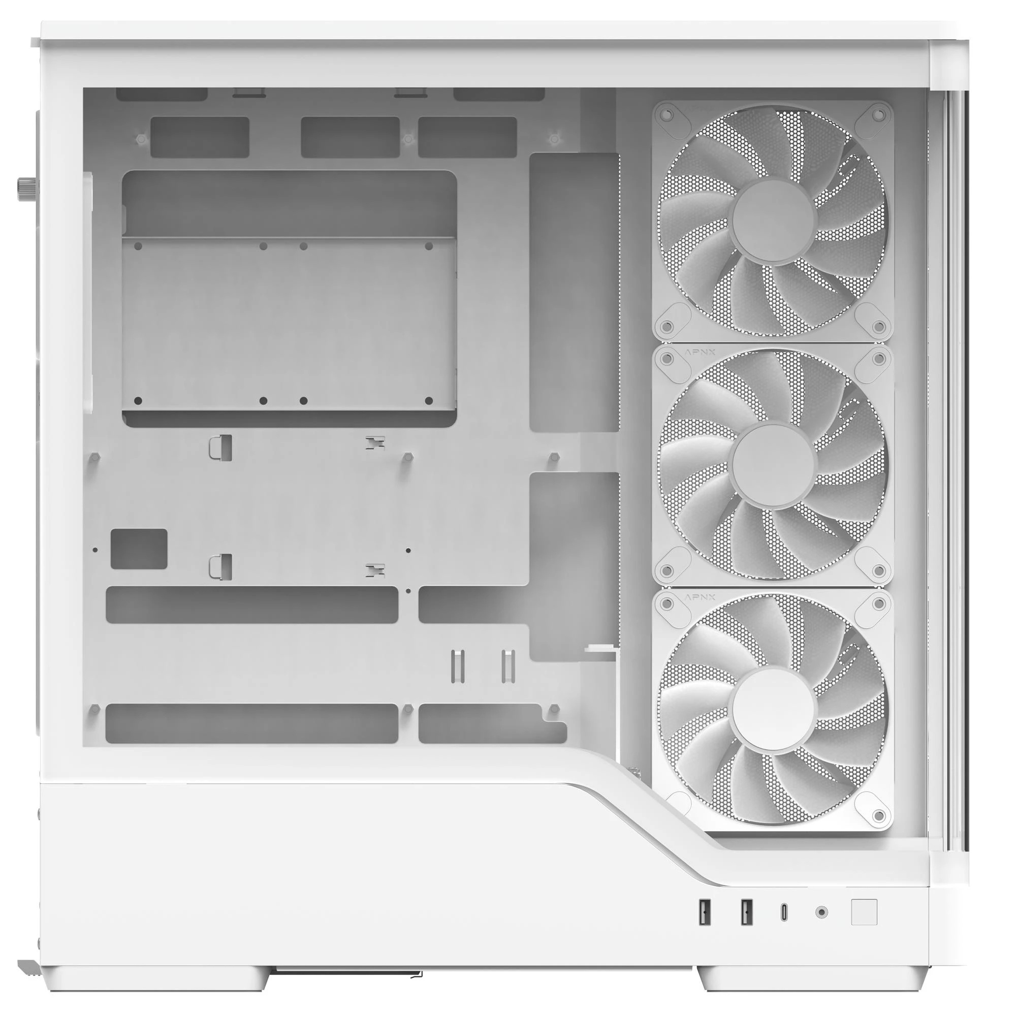 Корпус AeroCool P500A-WT-v1 White (ACCM-PN08143.21) Корпуси image 2