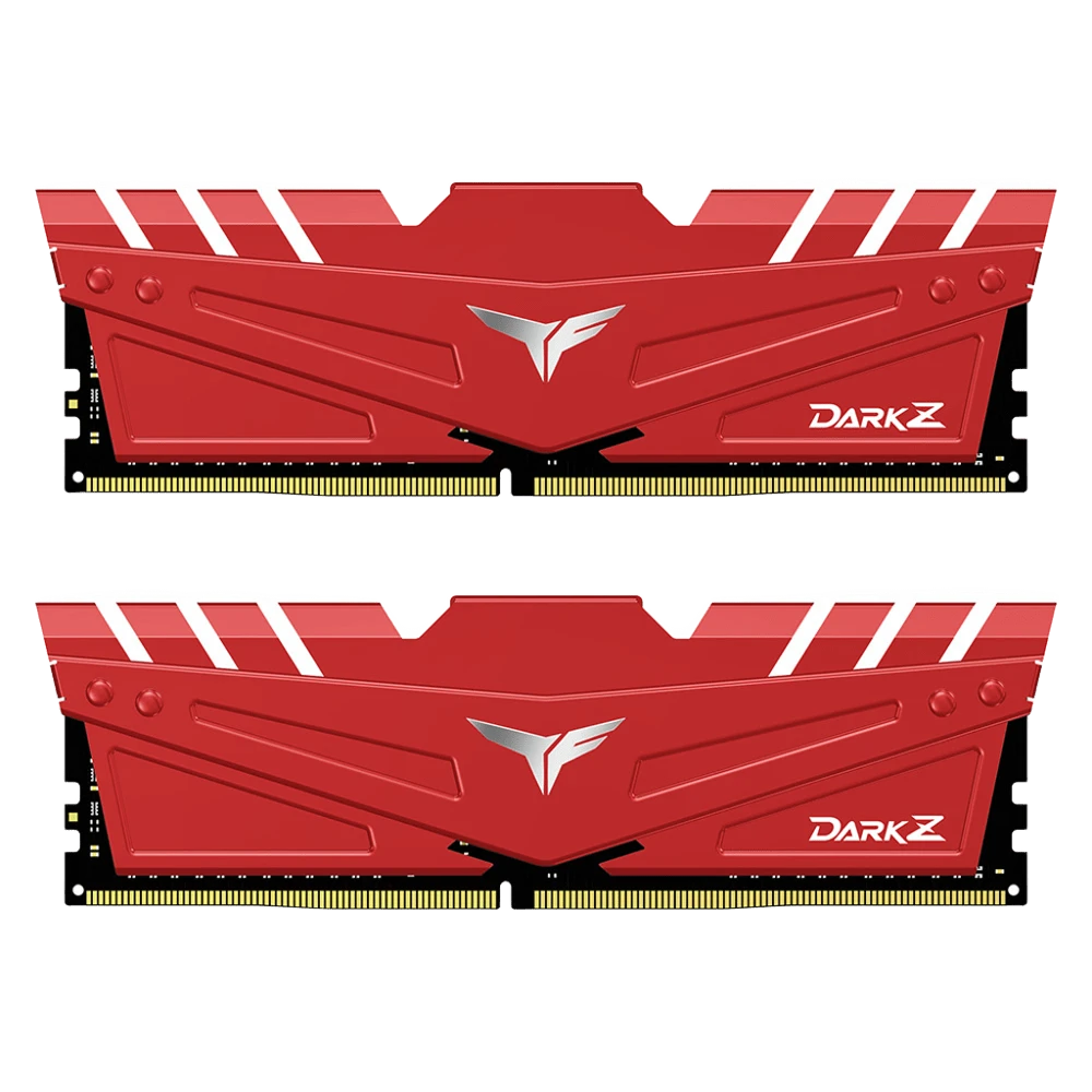 DDR4 16Gb (2x8) 3600Mhz T-Force Dark Z Red  (TDZRD48G3600HC18JBK) Оперативна пам'ять image 1