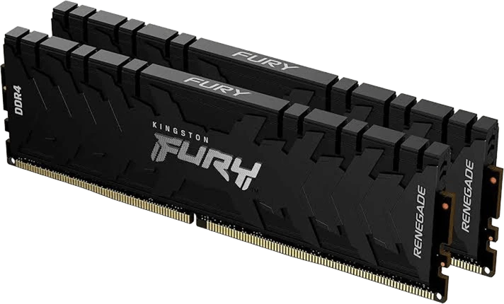 DDR4 32Gb (2x16) 4600MHz Kingston Renegade Black (KF446C19RB1K2/32) Оперативна пам'ять image 1