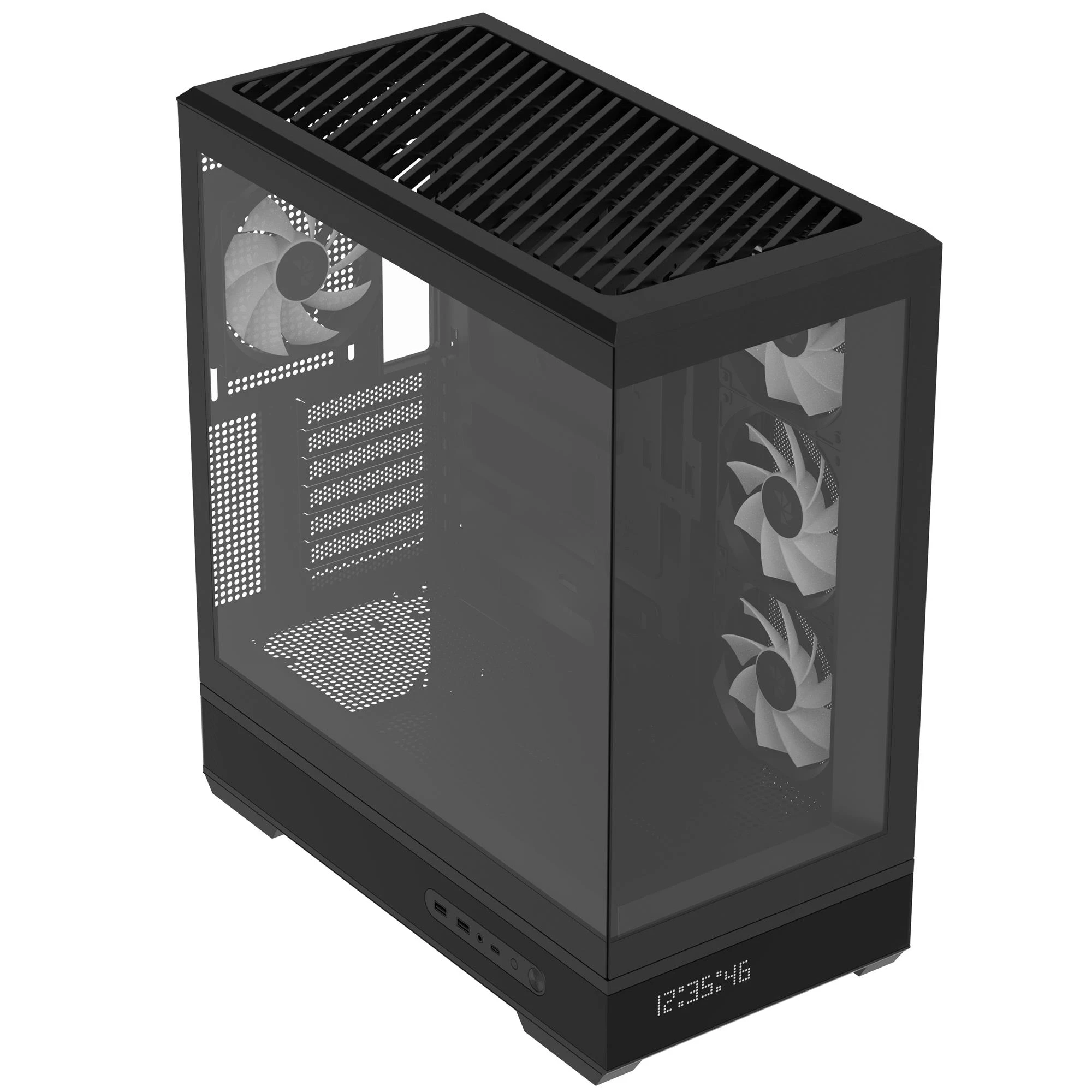 Корпус AeroCool P500B Digi-BK-v1 Black (ACCM-PN09143.11) Корпуси image 4