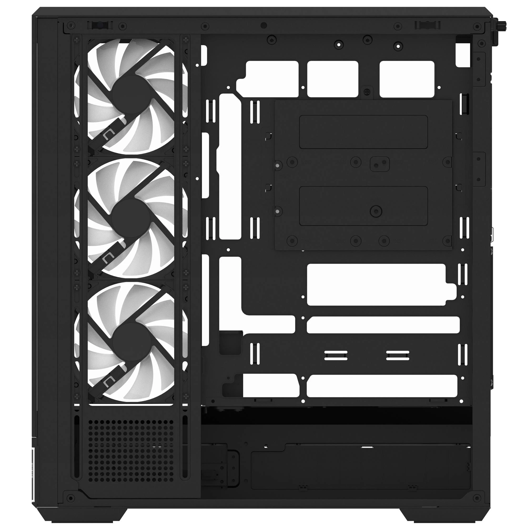 Корпус AeroCool P500B Digi-BK-v1 Black (ACCM-PN09143.11) Корпуси image 2
