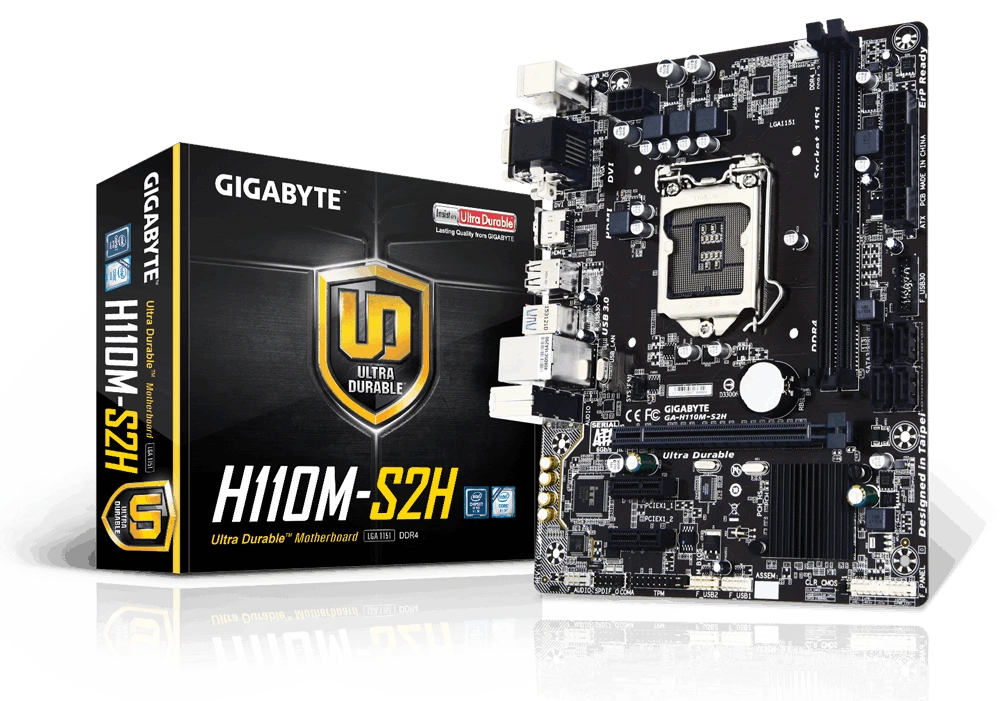 GIGABYTE GA-H110M-S2H Материнські плати image 1