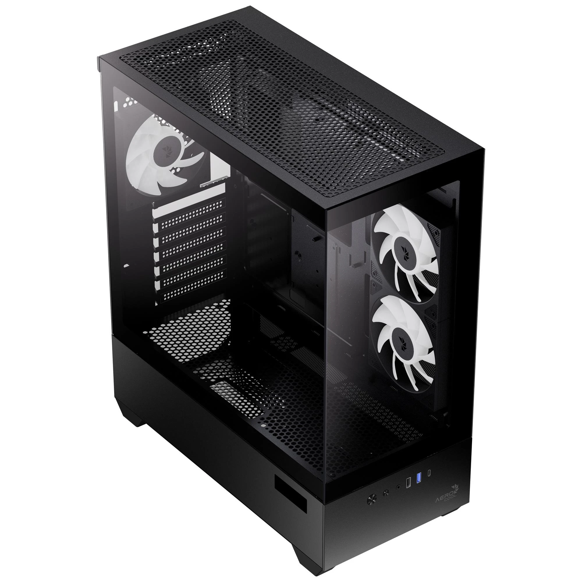 Корпус AeroCool P500D Digi-G-BK-v1 Black (ACCM-PN07033.11) Корпуси image 1