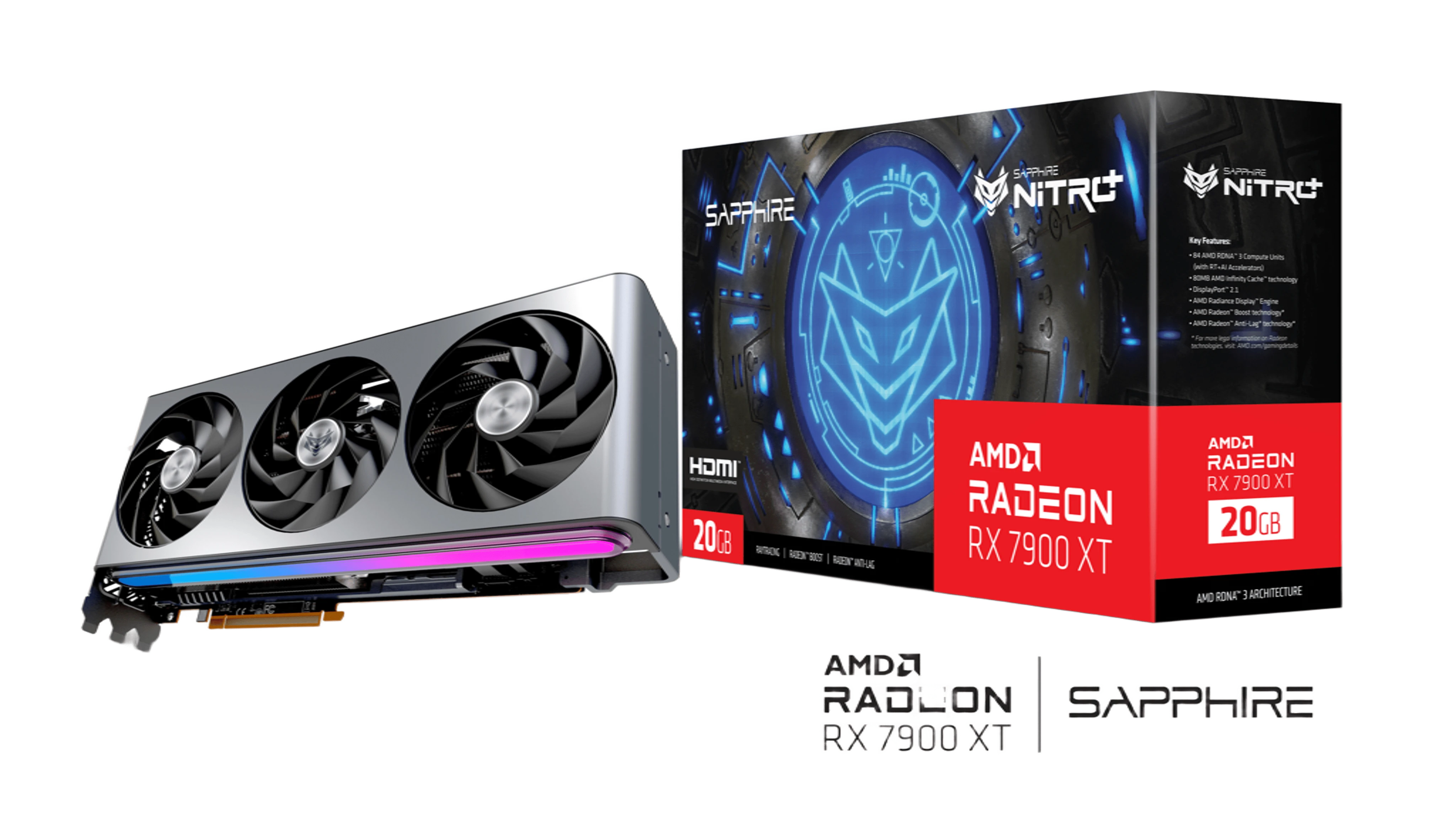AMD Radeon Sapphire RX 7900 XT 20GB Nitro+ (11323-01-40G) Відеокарти image 1