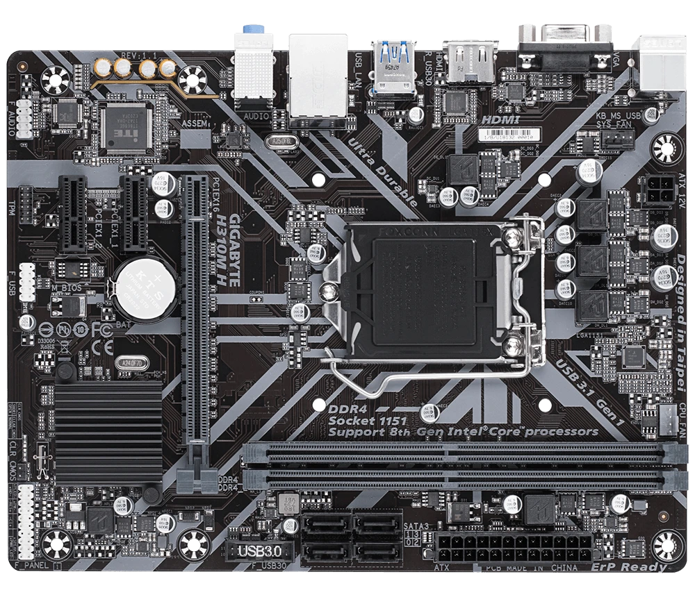 GIGABYTE H310M H Материнські плати image 5