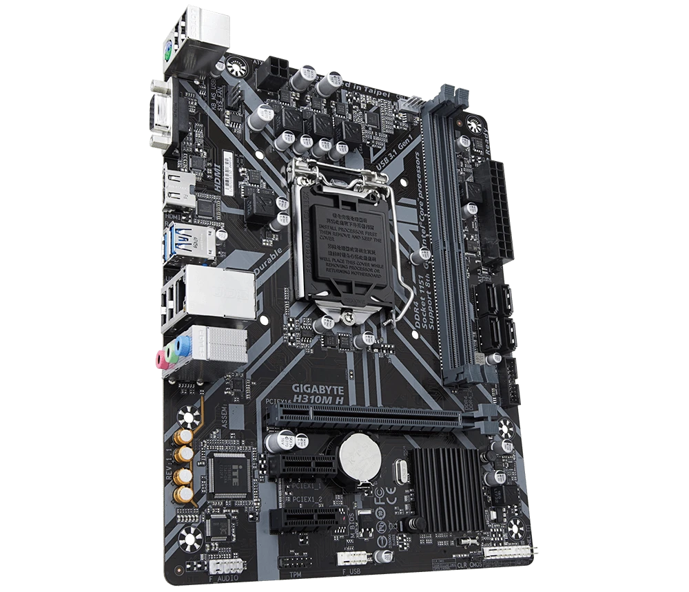 GIGABYTE H310M H Материнські плати image 3