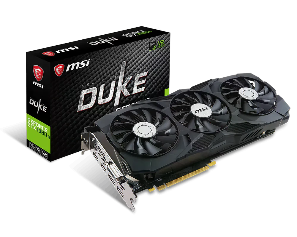 MSI GTX 1080 TI DUKE 11Gb image №11