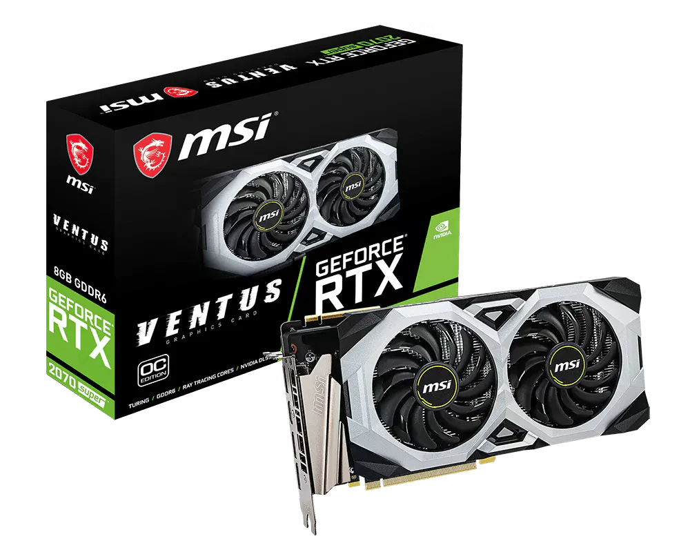 MSI RTX 2070 SUPER VENTUS 8Gb (MSI RTX 2070 SUPER VENTUS) Відеокарти image 1
