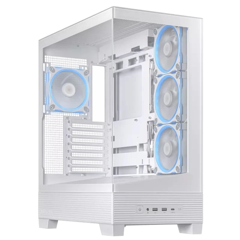 Корпус ASUS A31 PLUS TG ARGB  WHITE (90DC00R3-B19000) Корпуси image 1