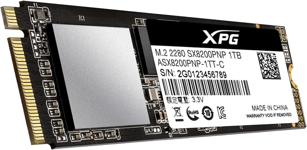 M.2 NVMe 1TB ADATA XPG SX8200 Pro (2K522LA1BALA) Накопичувачі image 2