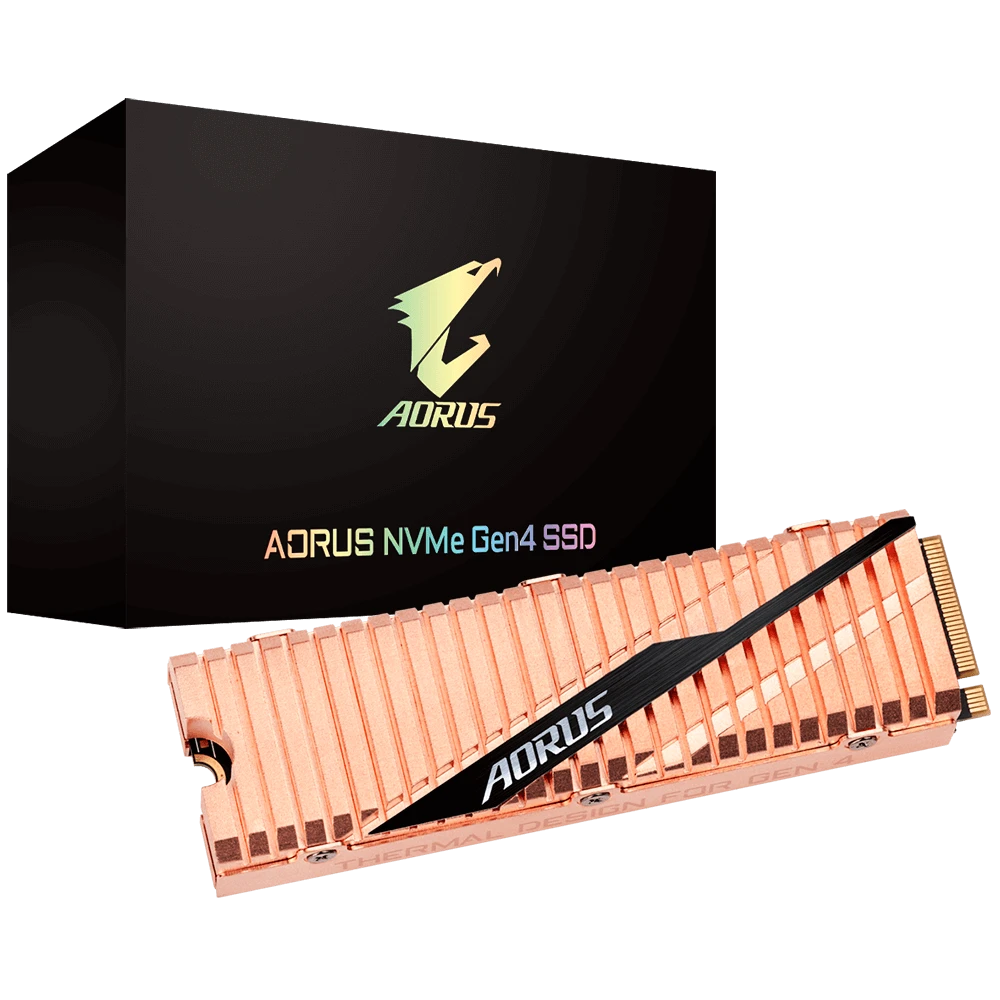 M.2 NVMe 1TB Gigabyte AORUS (GP-ASM2NE6100TTTD) Накопичувачі image 1