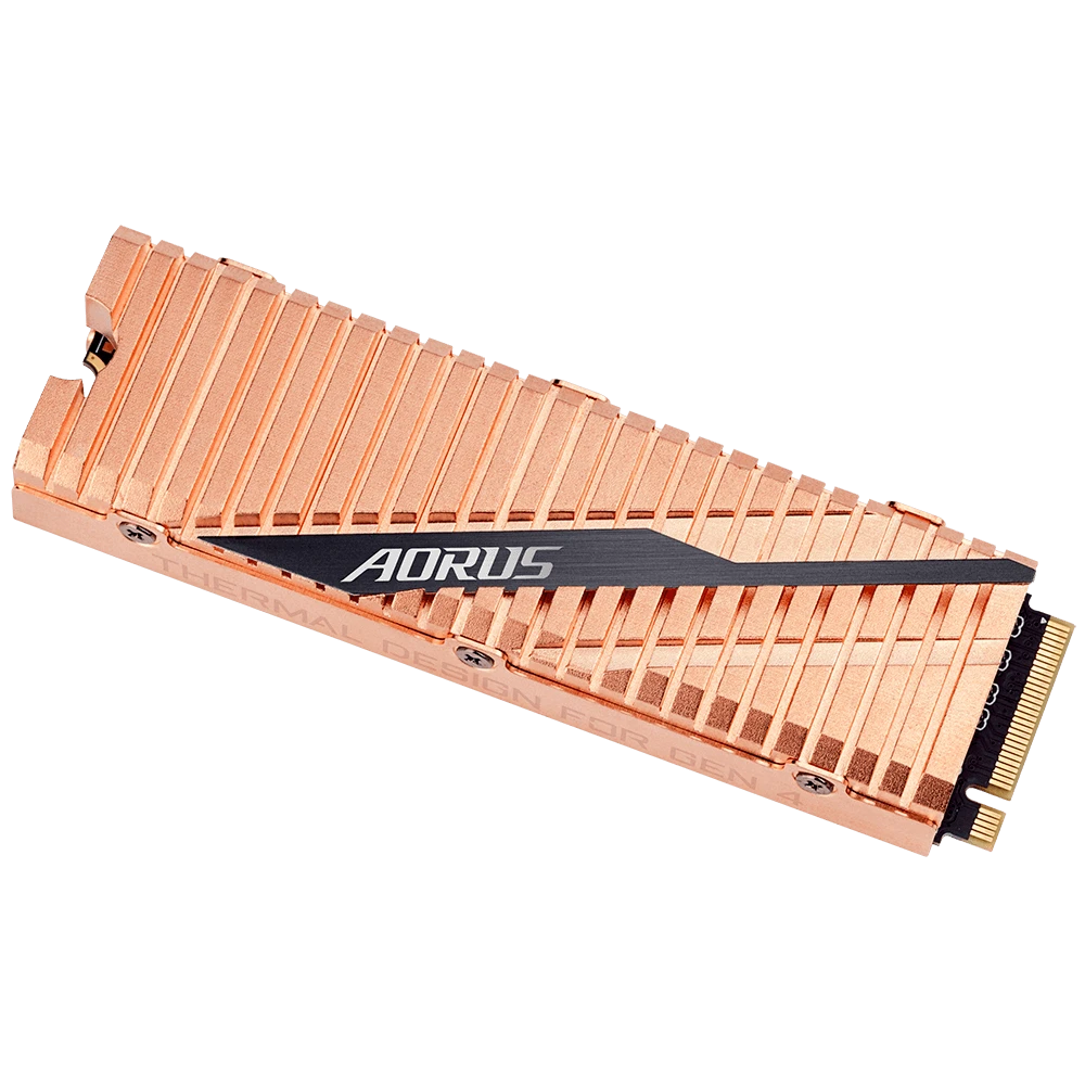 M.2 NVMe 1TB Gigabyte AORUS (GP-ASM2NE6100TTTD) Накопичувачі image 2