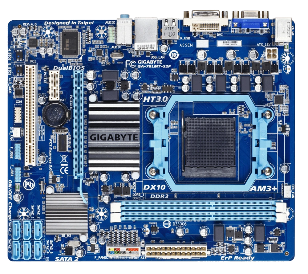 Gigabyte GA-78LMT-S2P Материнські плати image 1