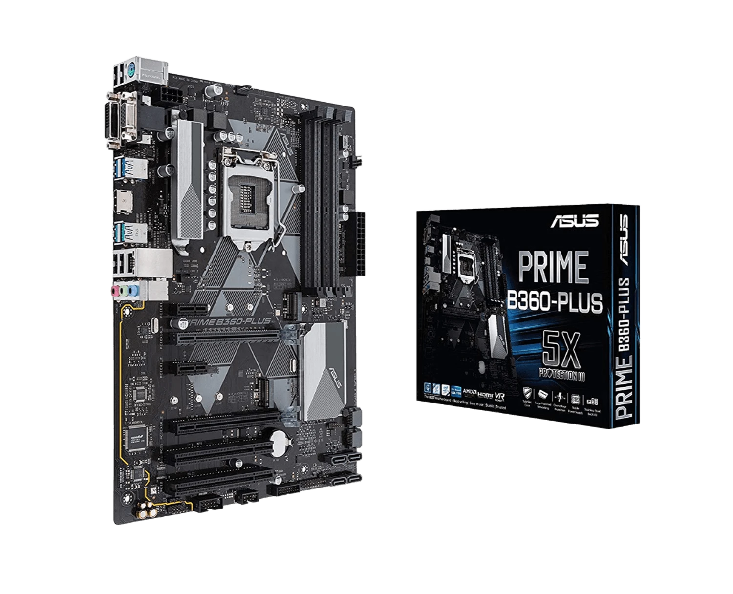 ASUS PRIME B360-PLUS Материнські плати image 1
