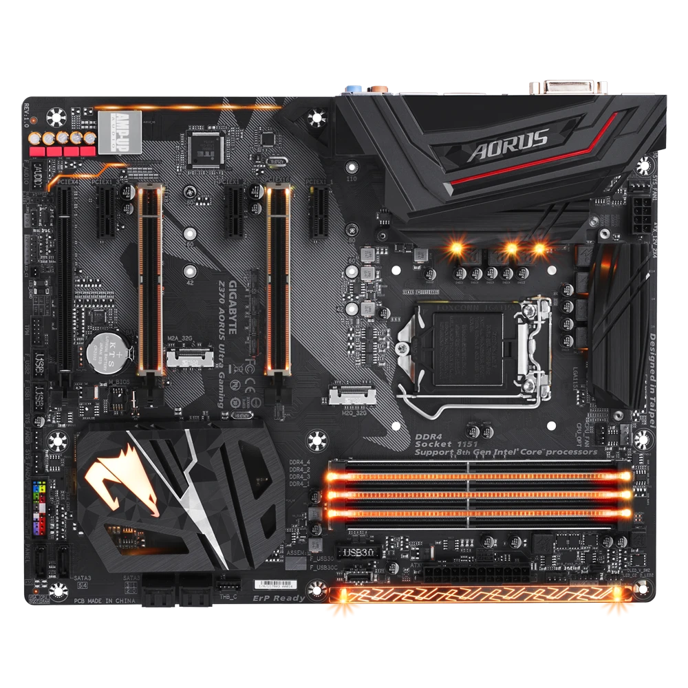 GIGABYTE Z370 AORUS Ultra Gaming Материнські плати image 6