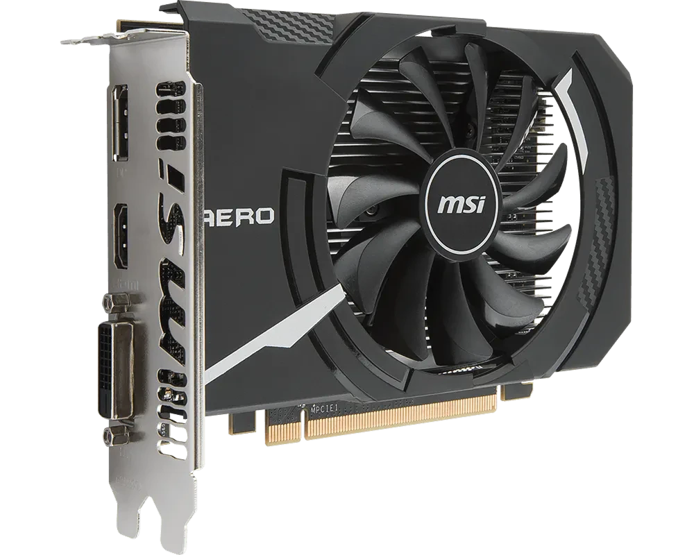 AMD Radeon MSI RX 560 4Gb Aero ITX OC (RX 560 4Gb Aero ITX OC) Відеокарти image 5