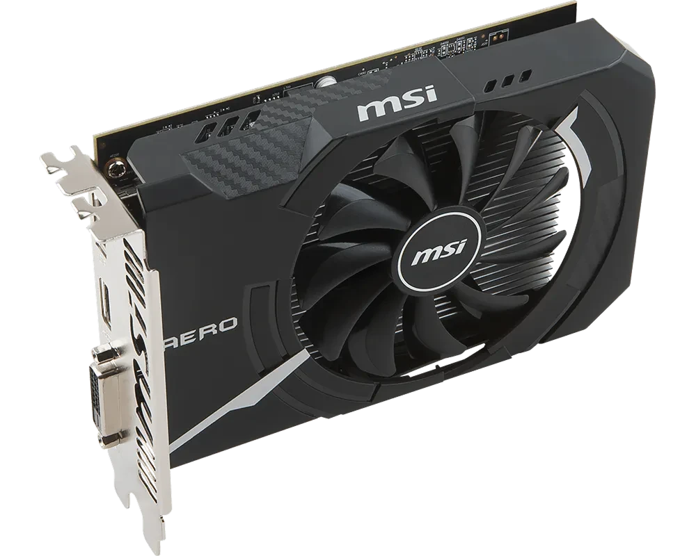 AMD Radeon MSI RX 560 4Gb Aero ITX OC (RX 560 4Gb Aero ITX OC) Відеокарти image 4