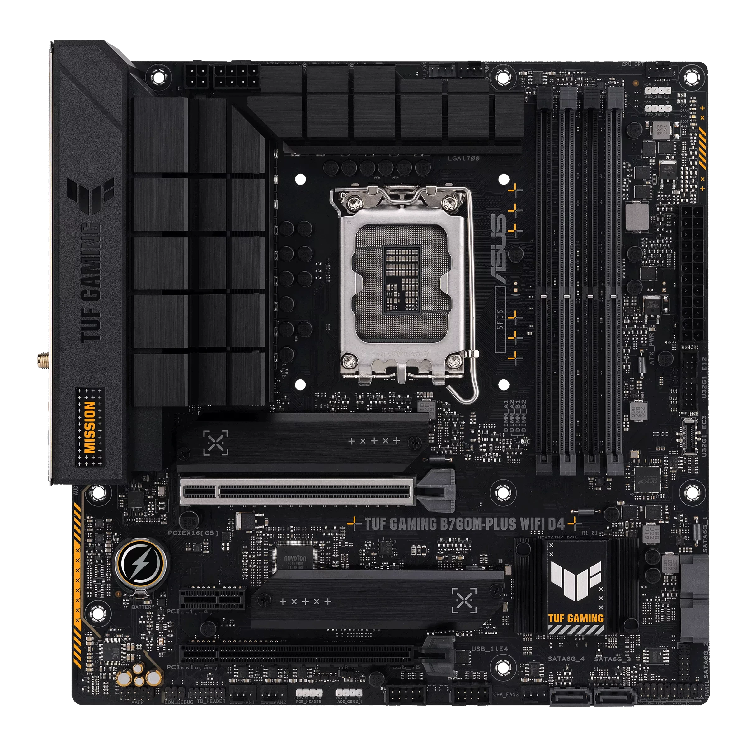 ASUS TUF GAMING B760M-PLUS WIFI Материнські плати image 1