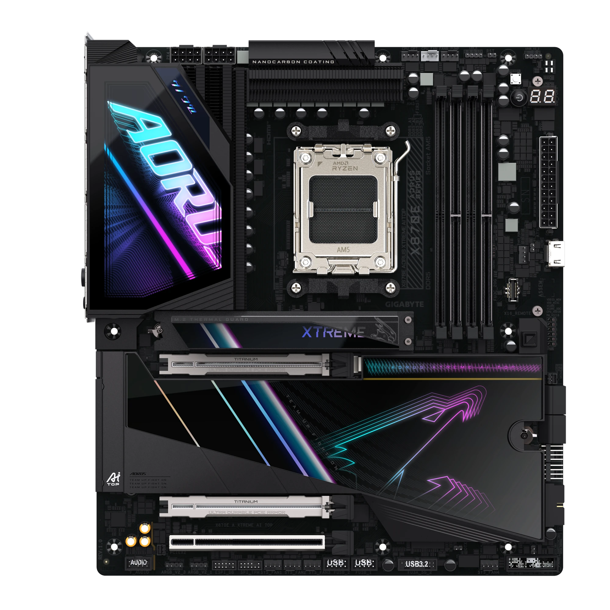 Gigabyte X870E AORUS XTREME AI TOP Материнські плати image 4