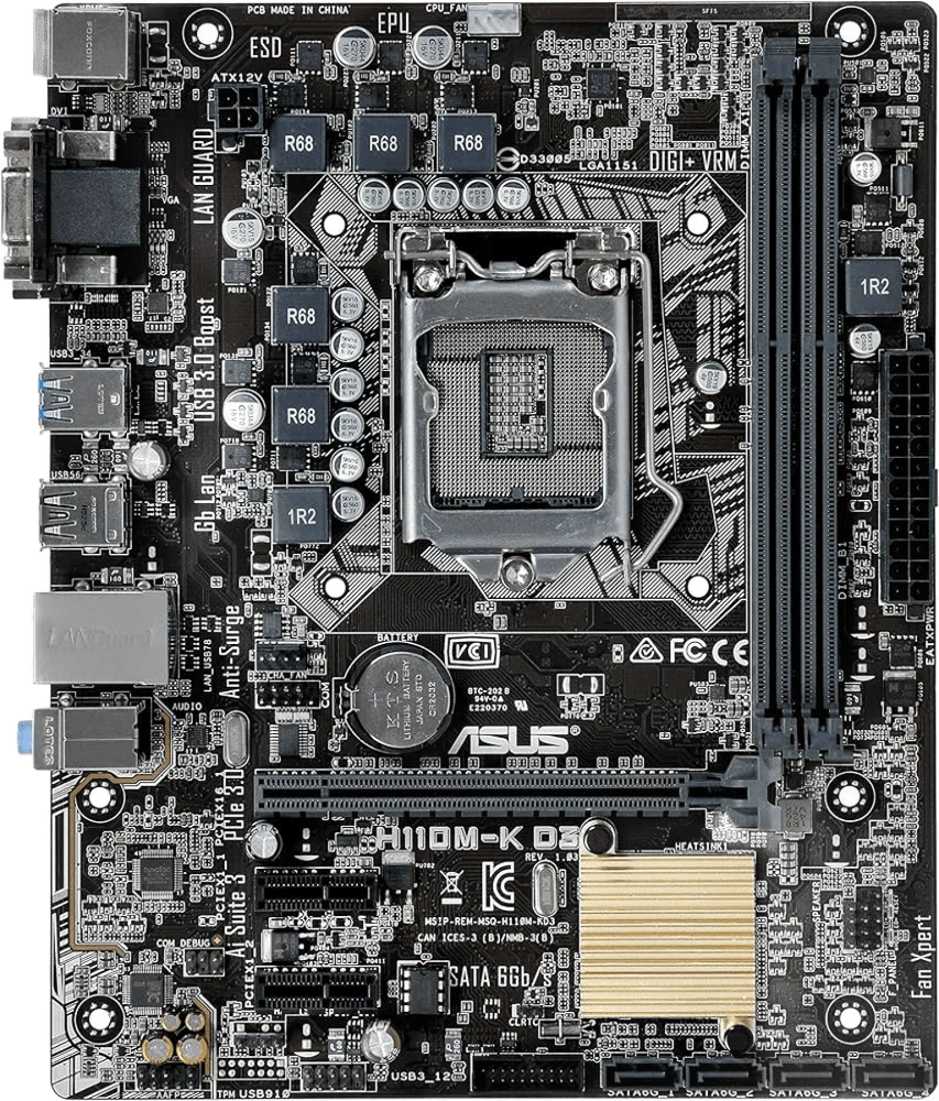 ASUS H110M-K D3 Материнські плати image 2