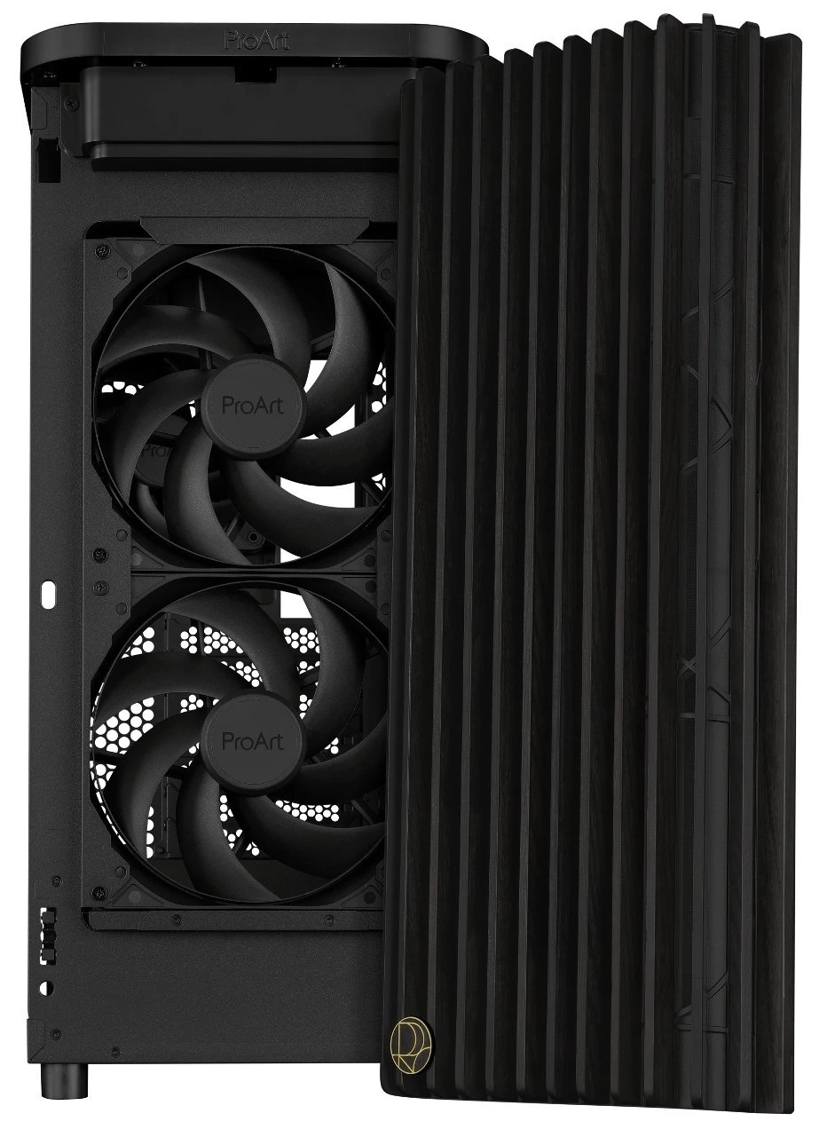 Корпус ASUS PA401 PROART WOOD METAL PWM BLACK (90DC00M0-B39010) Корпуси image 3