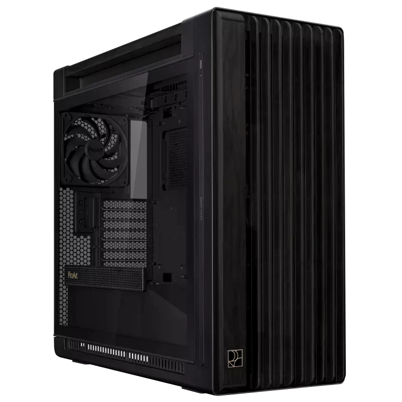 Корпус ASUS PA401 PROART WOOD TG PWM BLACK (90DC00M0-B39000) Корпуси image 5