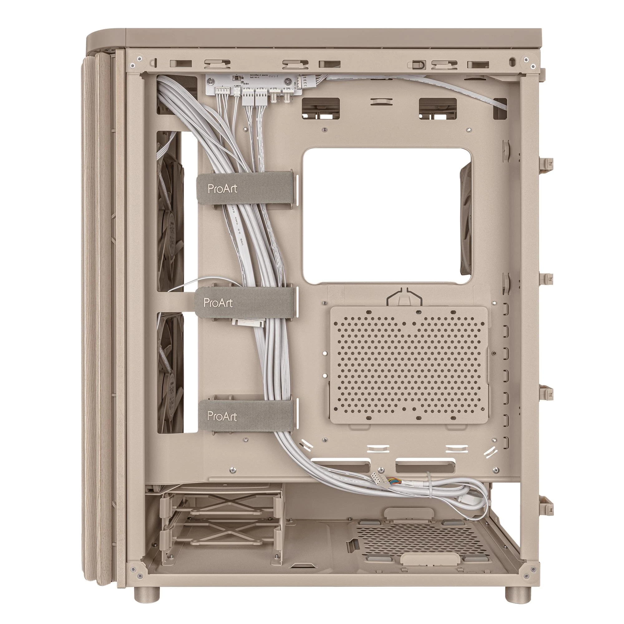 Корпус Asus ProArt PA401 Wood Edition - Mesh Beige (90DC00M7-B39000) Корпуси image 2