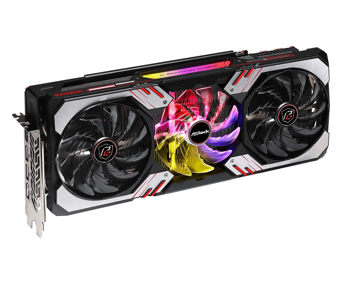 AMD Radeon ASRock RX 6800 XT Phantom Gaming D 16G OC (RX6800XT PGD 16GO) Відеокарти image 5