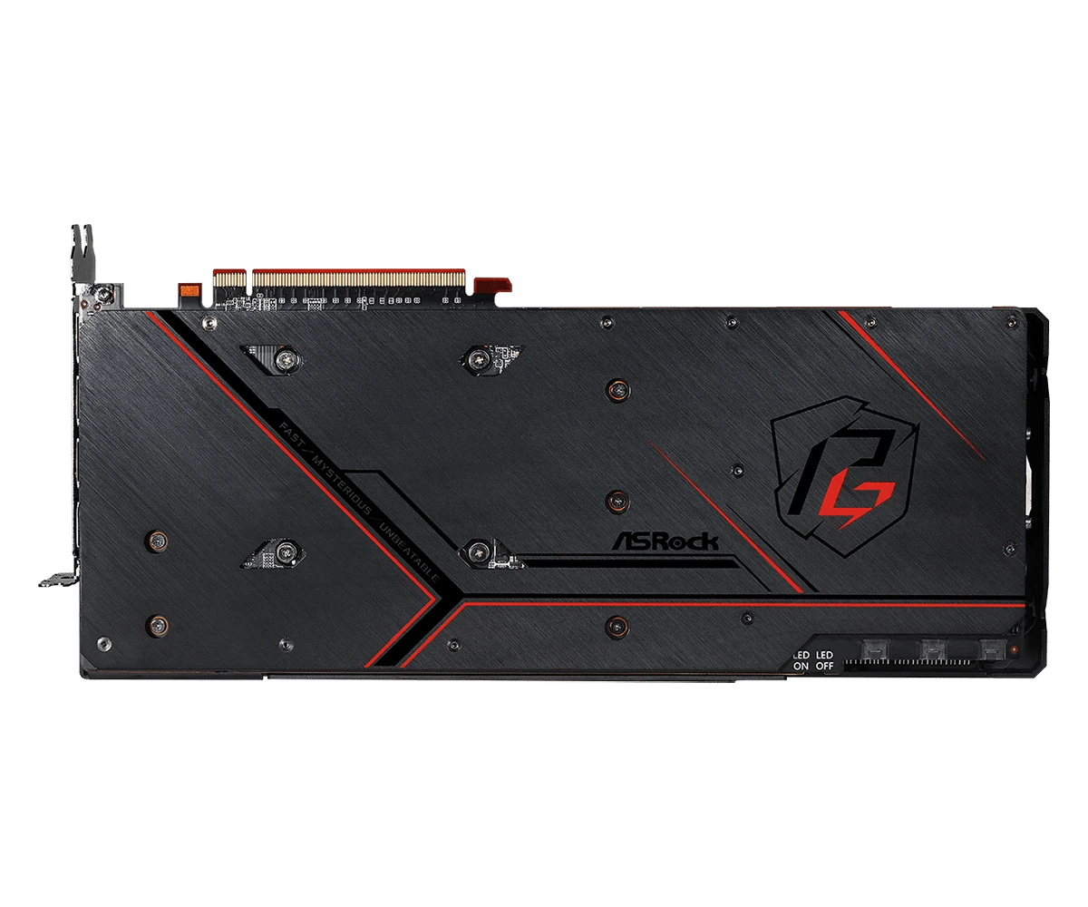 AMD Radeon ASRock RX 6800 XT Phantom Gaming D 16G OC (RX6800XT PGD 16GO) Відеокарти image 3