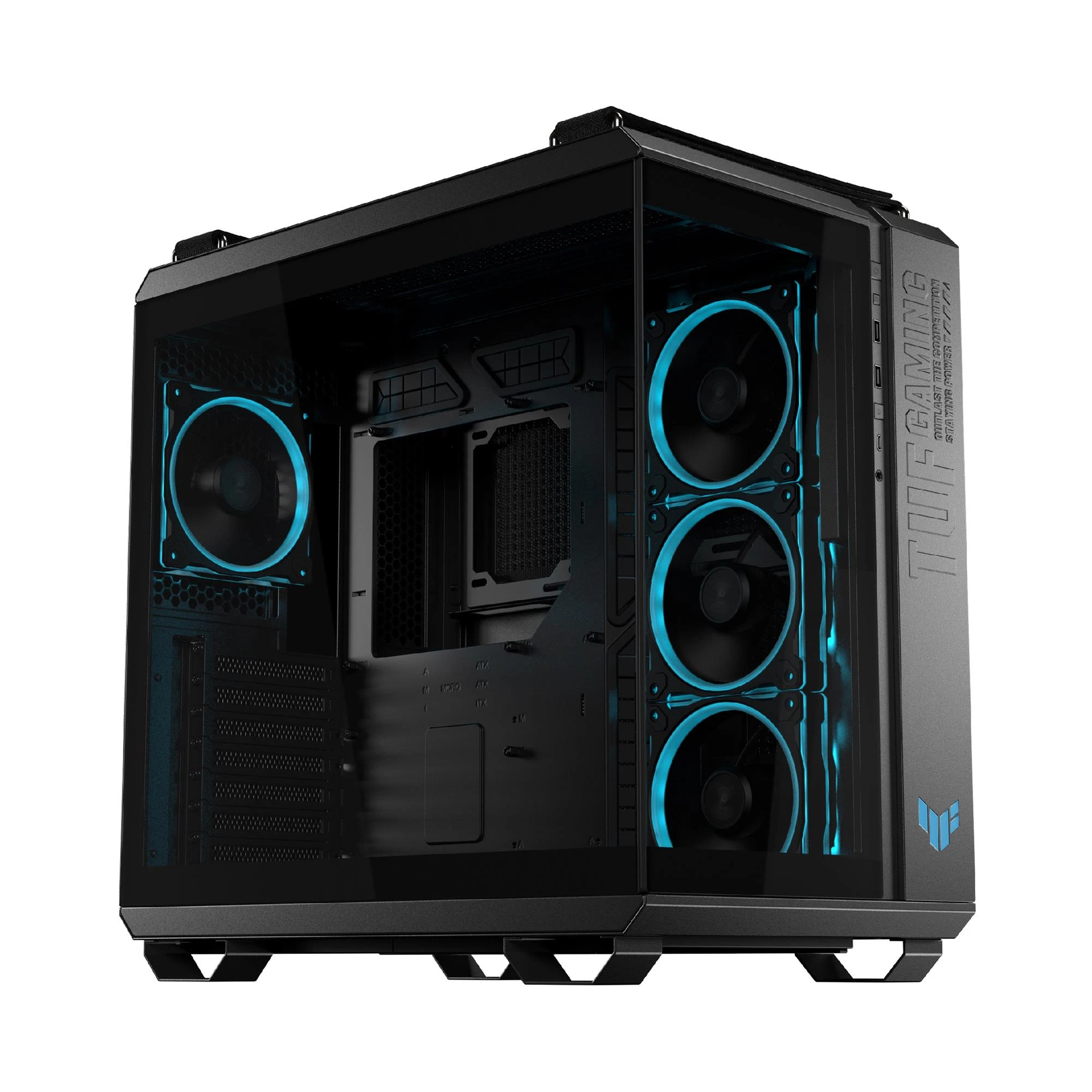 Корпус ASUS TUF Gaming GT502 Horizon ARGB Black (90DC0090-B19020) Корпуси image 2