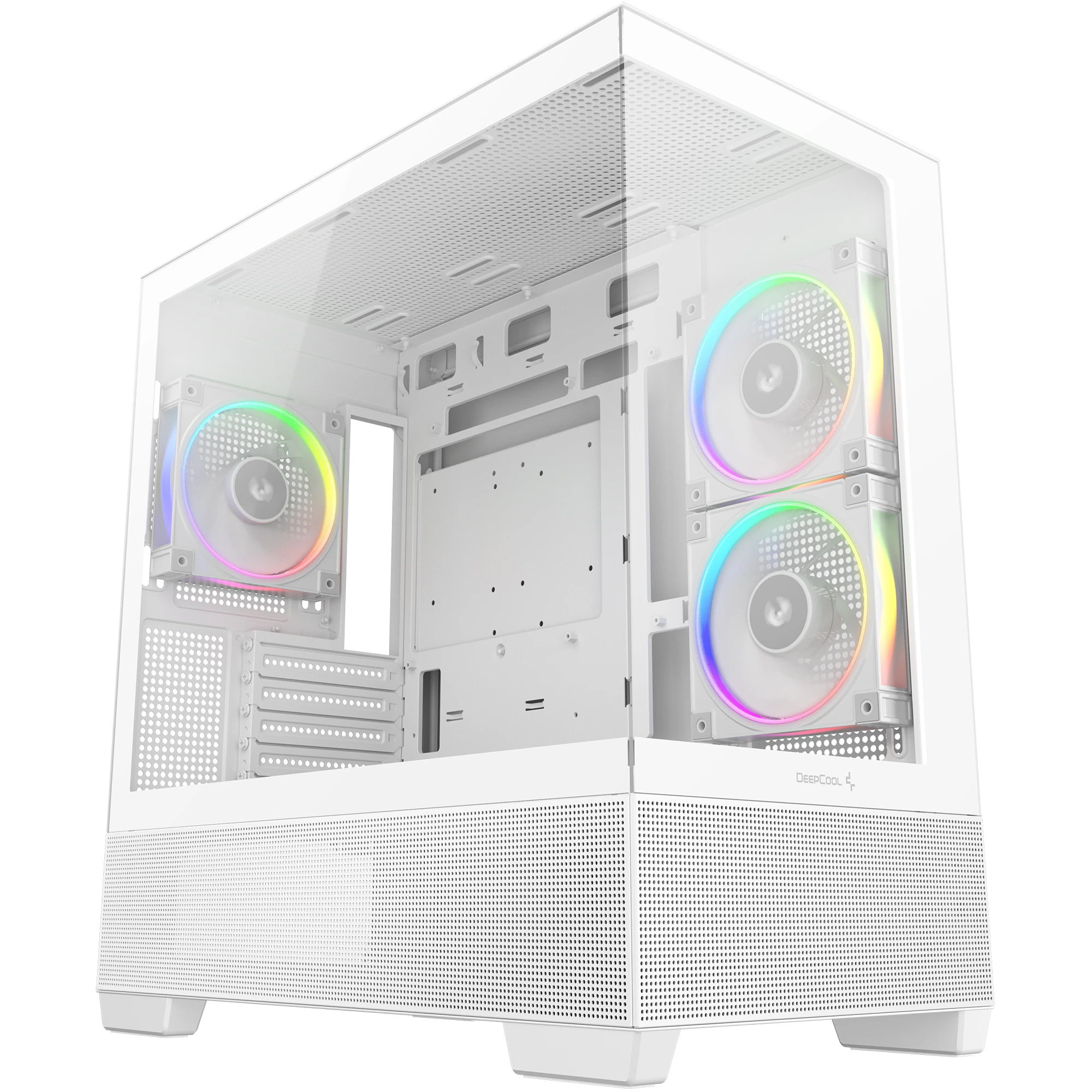 Корпус DeepCool CG380 3F White (R-CG380-WHAGM3-G) без БЖ Корпуси image 4