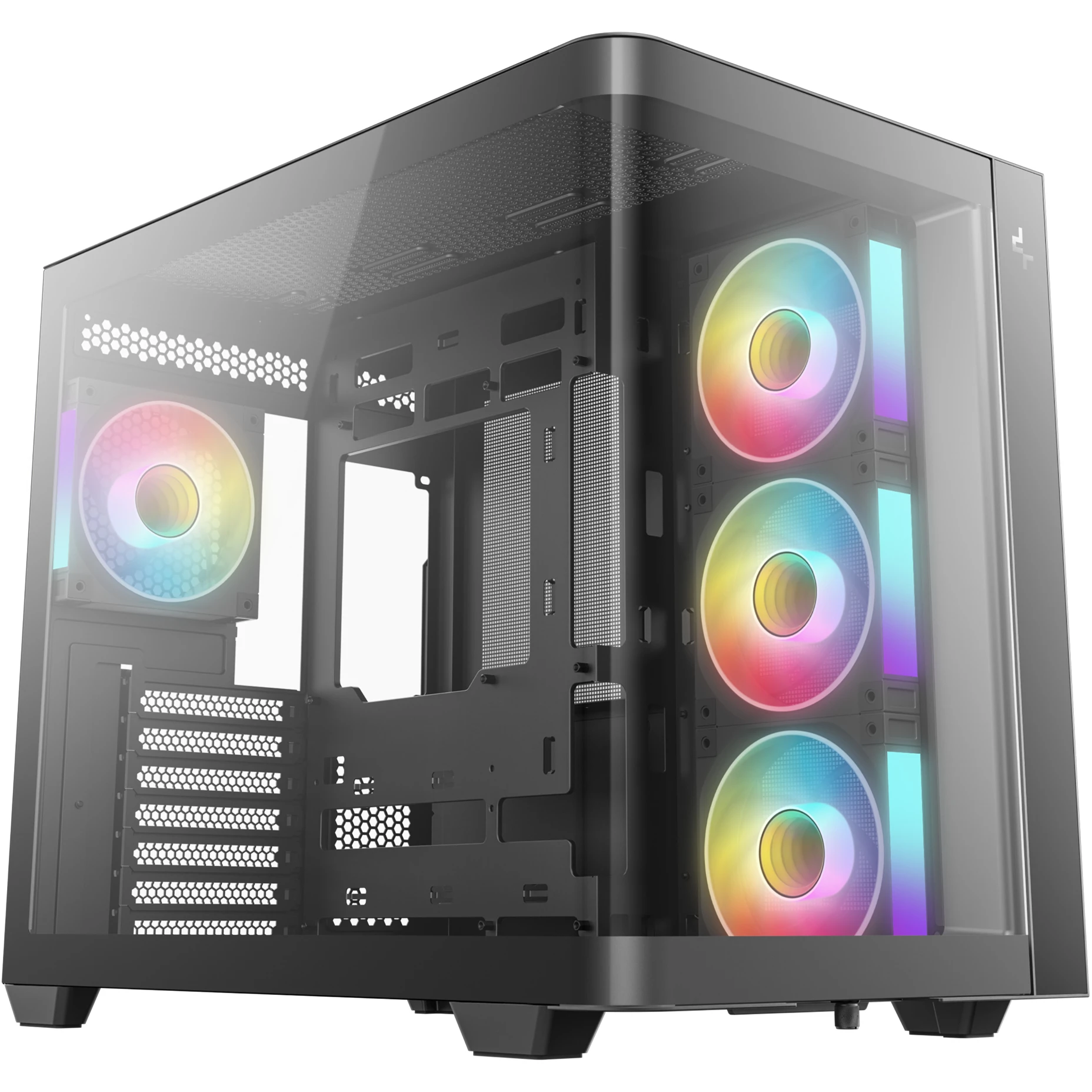 Корпус DeepCool CG530U 4F Black (R-CG530U-BKAGA4-G) без БЖ Корпуси image 1