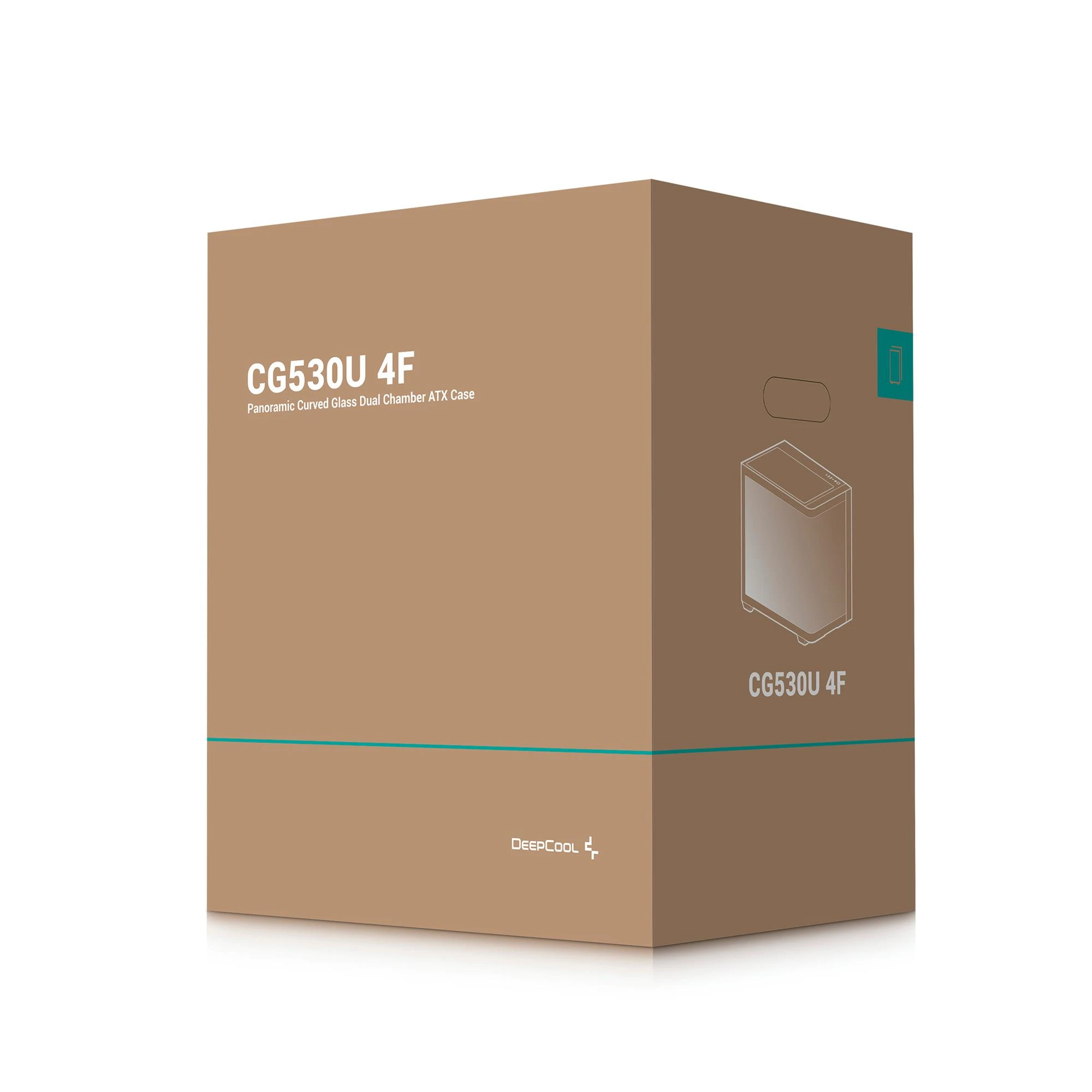 Корпус DeepCool CG530U 4F Black (R-CG530U-BKAGA4-G) без БЖ Корпуси image 4