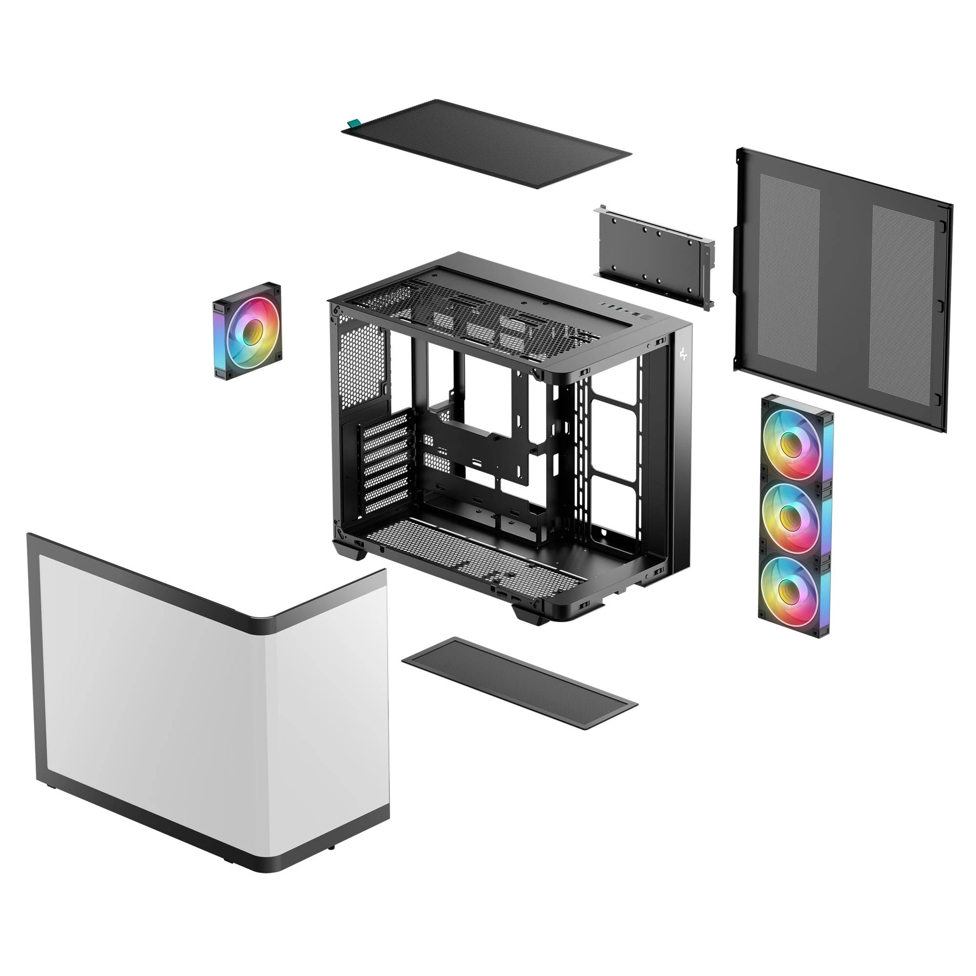 Корпус DeepCool CG530U 4F Black (R-CG530U-BKAGA4-G) без БЖ Корпуси image 3