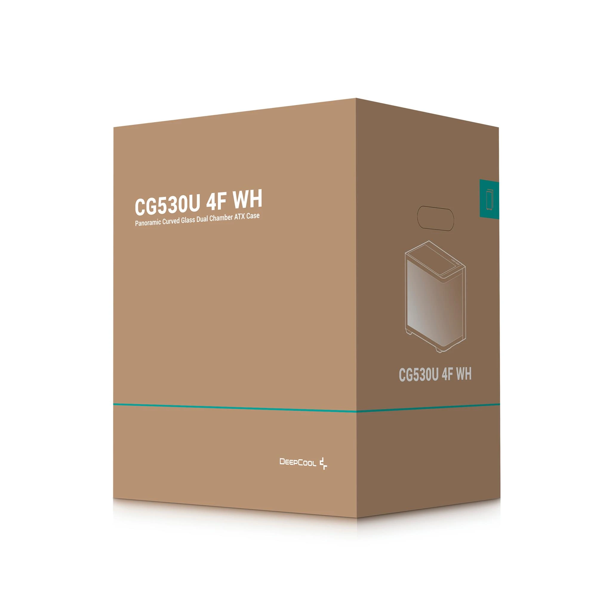 Корпус DeepCool CG530U 4F White (R-CG530U-WHAGA4-G) без БЖ Корпуси image 4