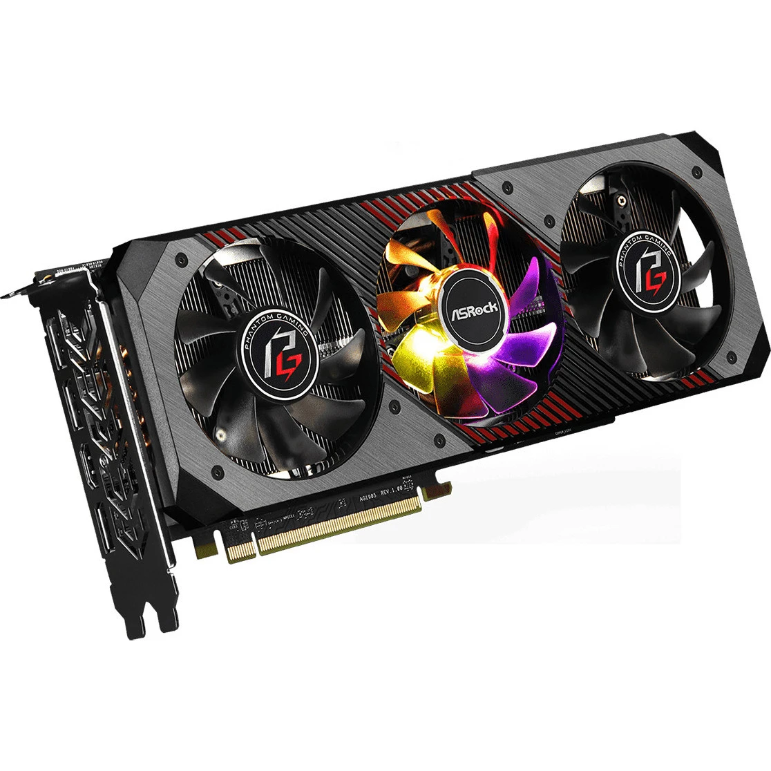 AMD Radeon ASRock RX 5700 XT 8Gb Phantom Gaming D OC (RX5700XT PGD 8GO) Відеокарти image 2