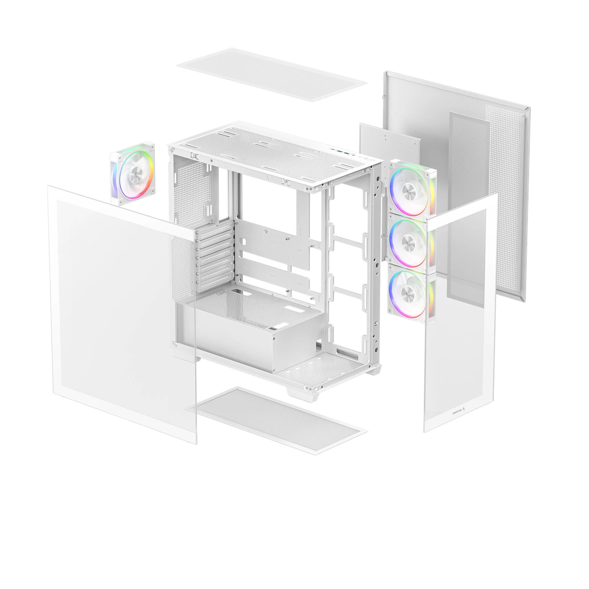 Корпус DeepCool CG580 4F V2 White (R-CG580-WHADA4-G-2) без БЖ Корпуси image 3