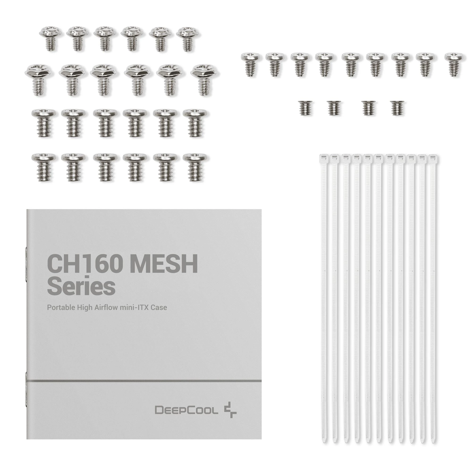 Корпус DeepCool CH160 Mesh White (R-CH160-WHNMI0-G-1) без БЖ Корпуси image 4